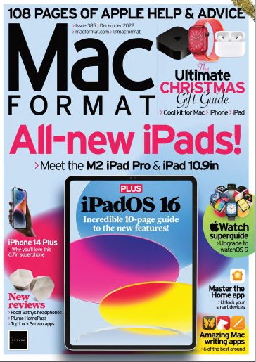 MacFormat UK - Issue 385, December  2022