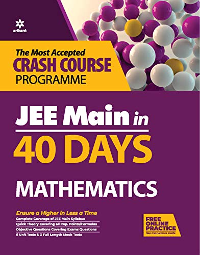 40 Days Crash Course for JEE Main Mathematics