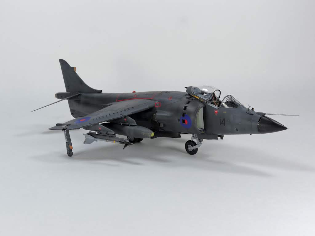 Avion - Sea Harrier FRS1 - Kinetic, 1/48 DSCN7454