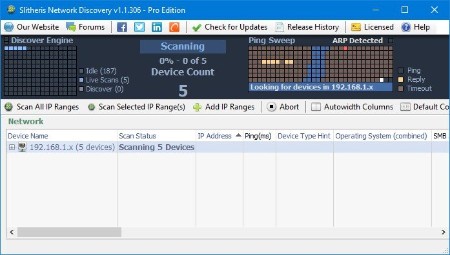 Slitheris Network Discovery Pro 1.1.310