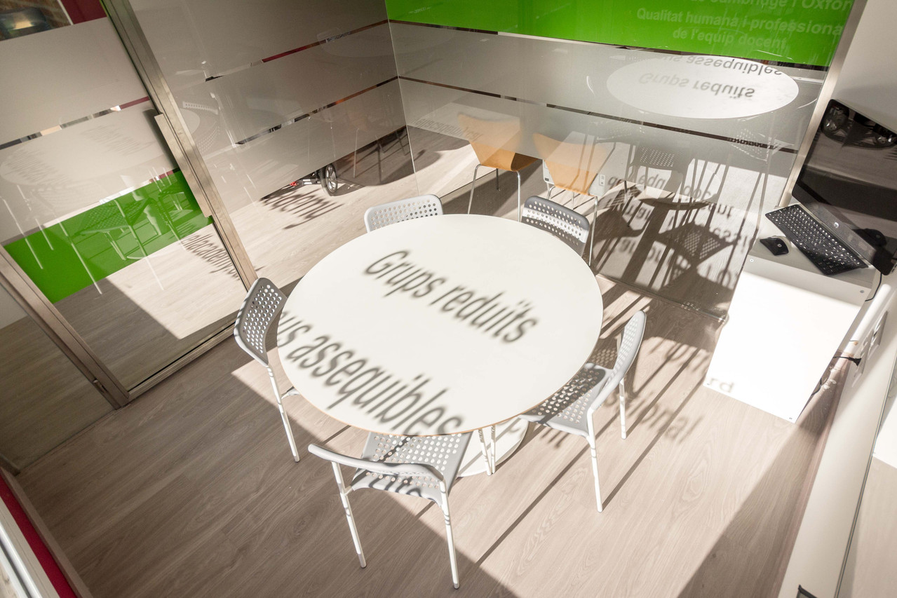 A private office with a view.