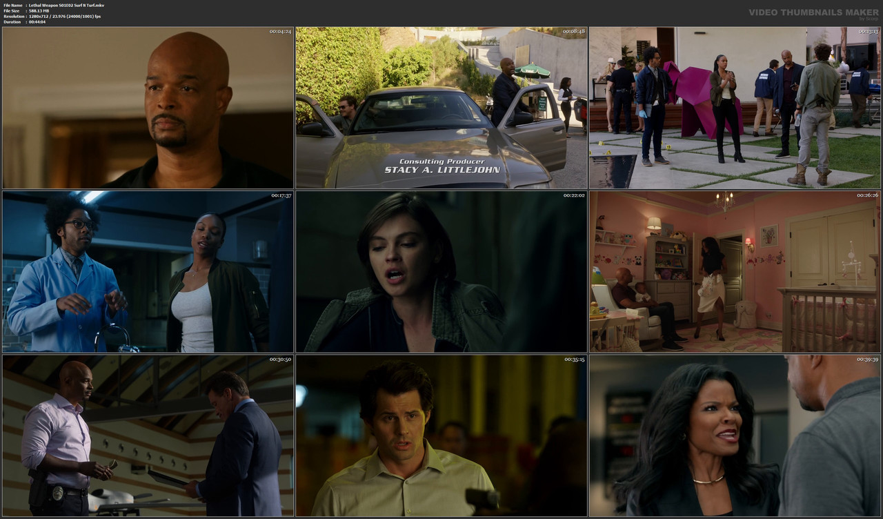 Lethal Weapon S01E02 Surf N Turf.mkv