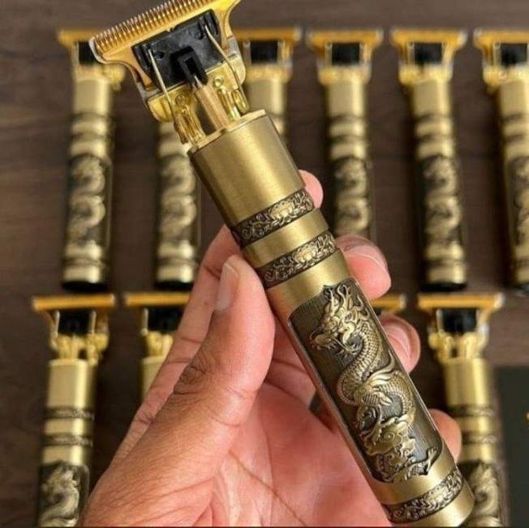 Máquina De Cortar Cabelo Fazer Barba Acabamento Dragão