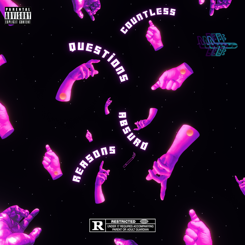 countless questions,absurd reasons - cover