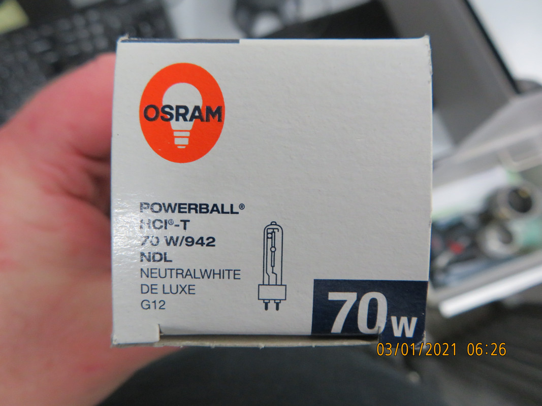 新品 OSRAM POWERBALL SHOPLIGHT 6個 オスラム Osram Powerball HCI-T 150W WDL PB 830 G12 FS1 | Any-lamp