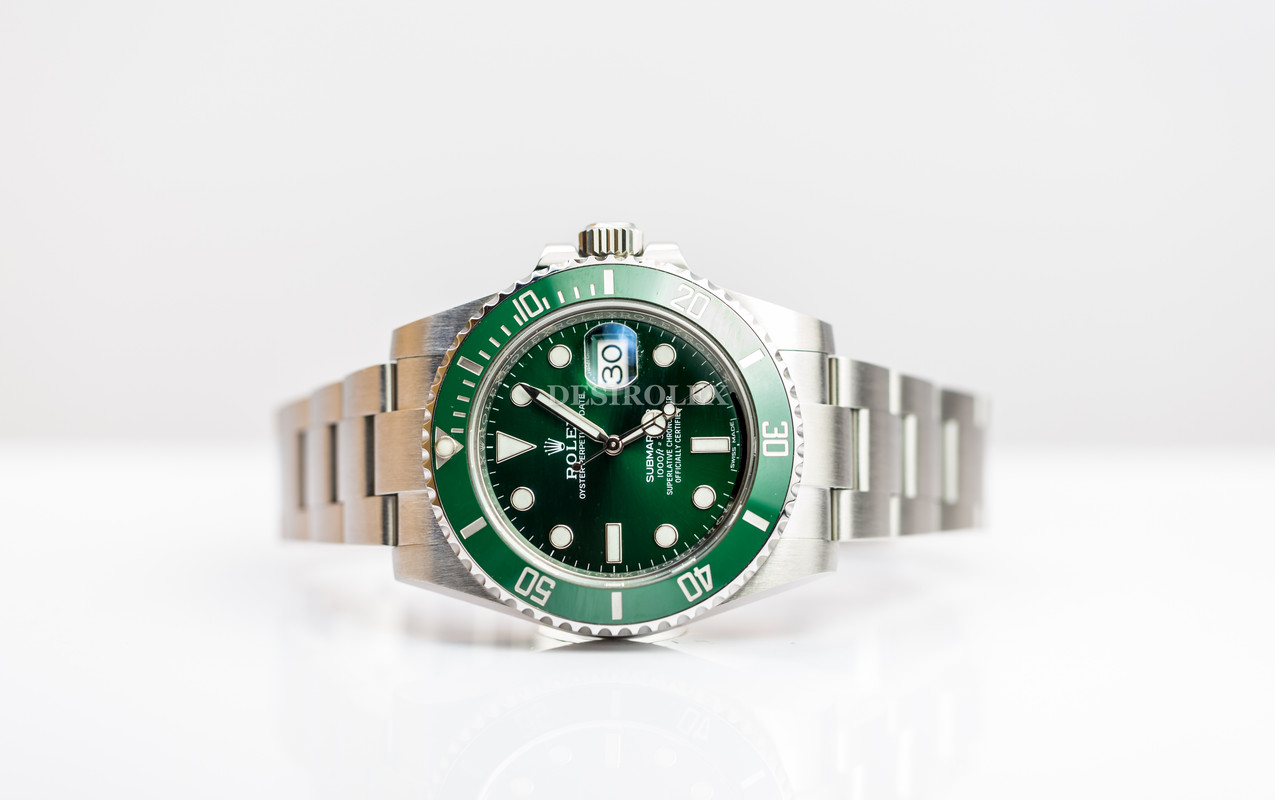 Mint Rolex 116610LV Submariner Date HULK Green Dial Sep 2017 FULL SET