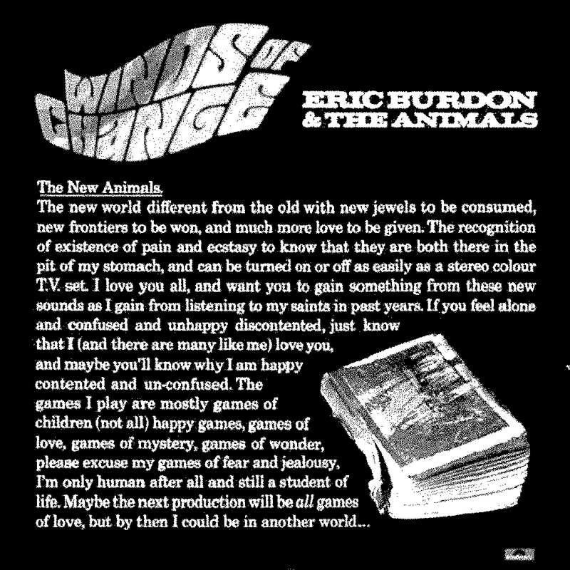 WINDS OF CHANGE by ERIC BURDON AND THE ANIMALS