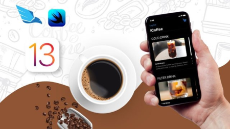 SwiftUI iOS13 Coffee Shop Application, Order Products Online
