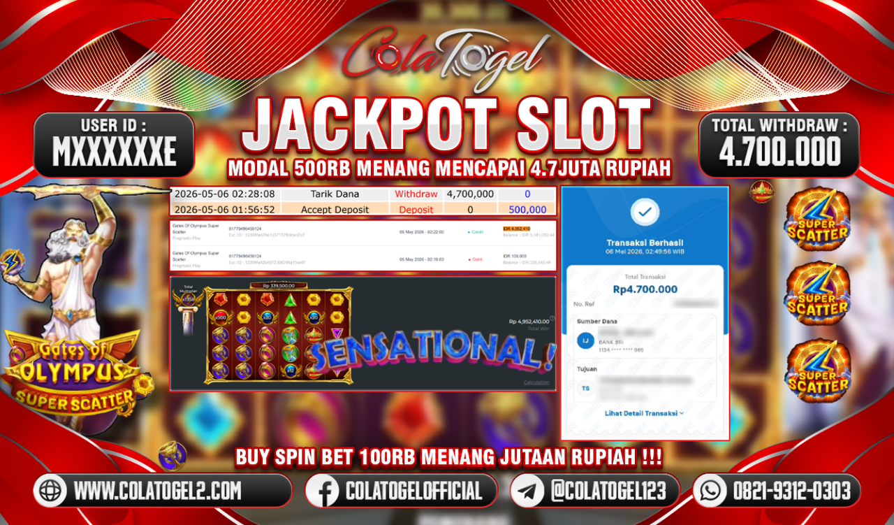 JACKPOT SLOT GACOR!!