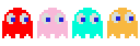 pac man ghosts