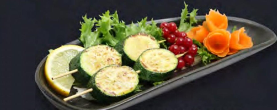 100. Spiedini di zucchine 2 pezzi