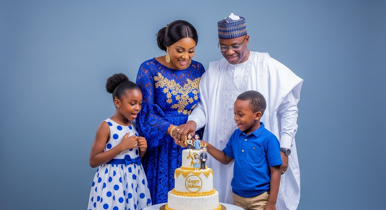 Happy people with professional AI photos