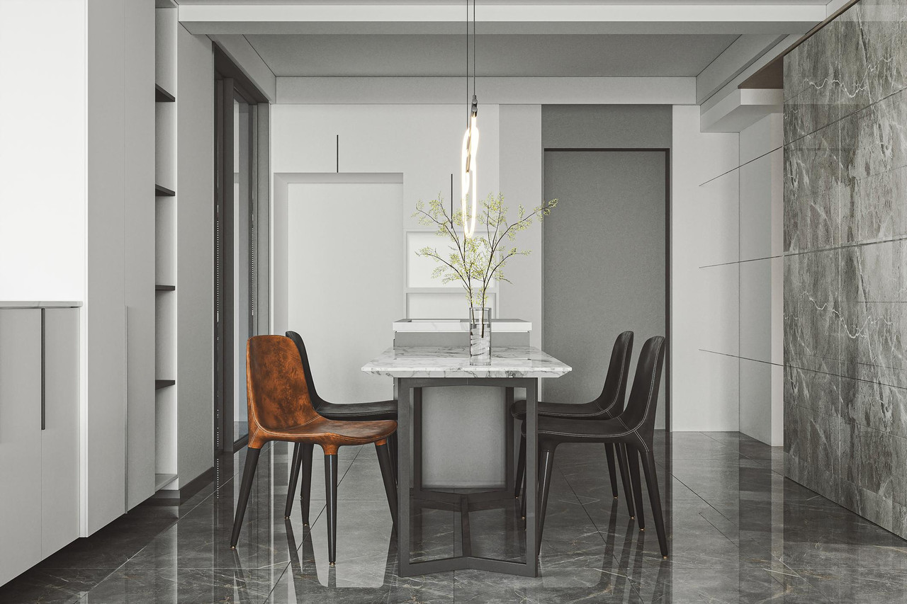 Marble kitchen countertop protection film