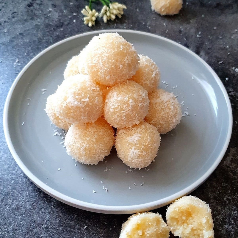 Coconut Ladoo With a Milk