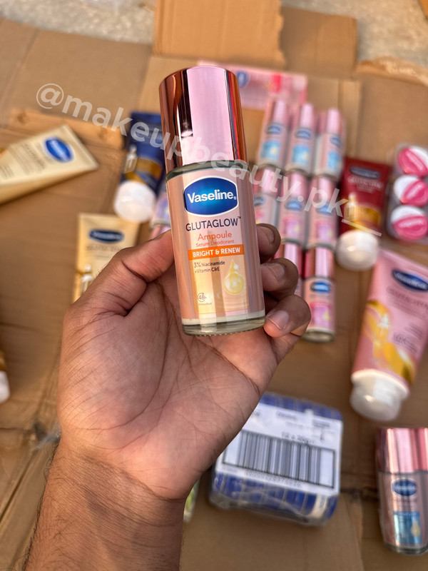 Vaseline GlutaGlow Bright & Renew Ampoule Serum deodrant 45 ML