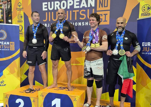 GF Team се върна с много злато от европейското по граплинг на IBJJF