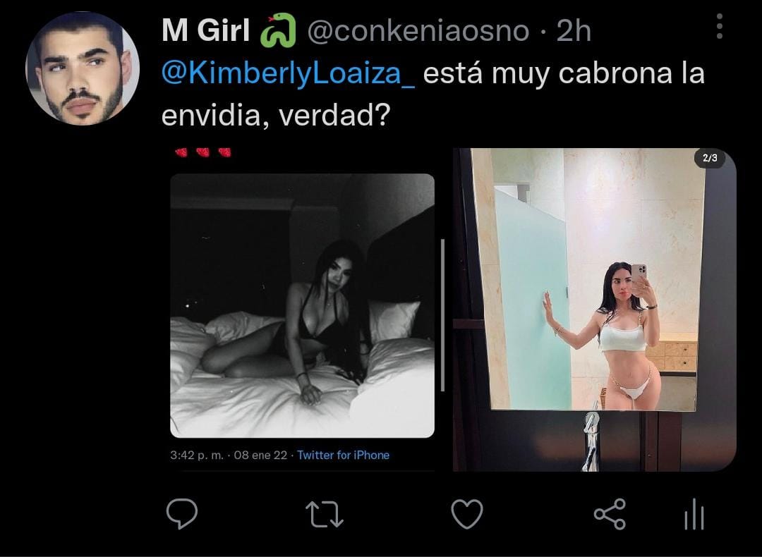 Kimberly Loaiza es acusada de copiarle a Kenia Os por esta fotografía