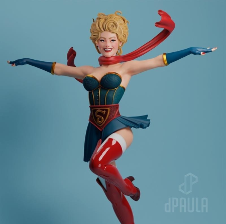 Supergirl Bombshell – 3D Print Model
