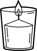 Candle 3 (Colored)