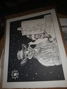 Starry Night Background done!