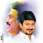 Udhayanidhi Stalin and Stalin Image 35