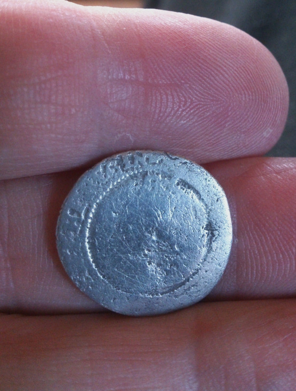 1572 Elizabeth I hammered silver threepence obve