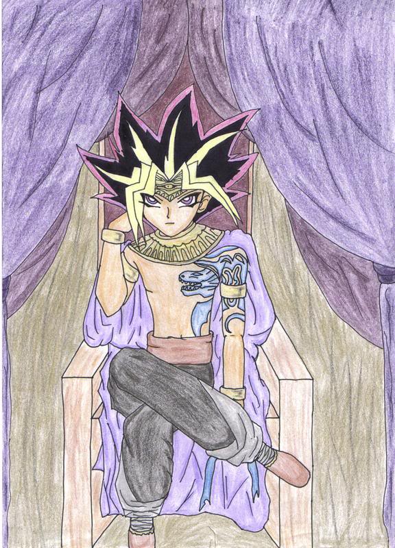 Hình vẽ Atemu (Yami Yugi) bộ YugiOh (vua trò chơi) - Page 3 1_Atemp_227