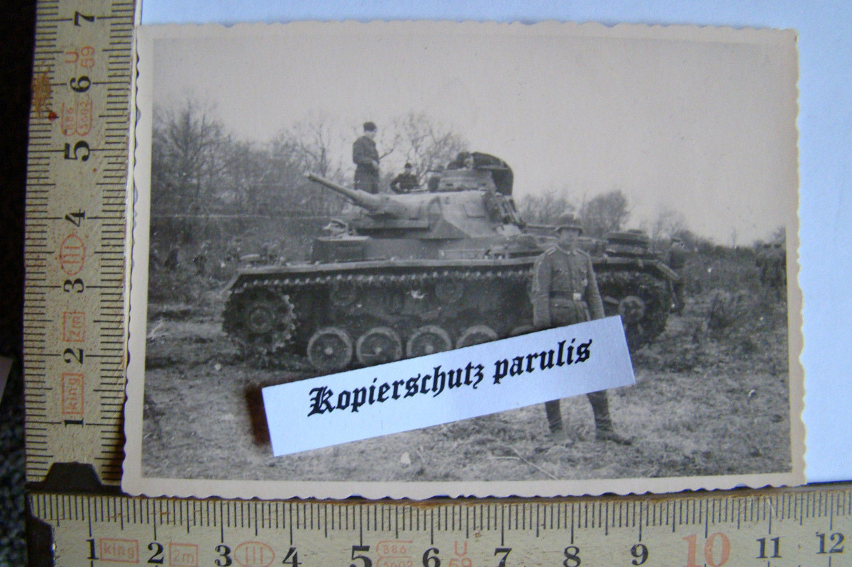 Panzer 3 Panzerkampfwagen PzKw III 5 cm Lang frü