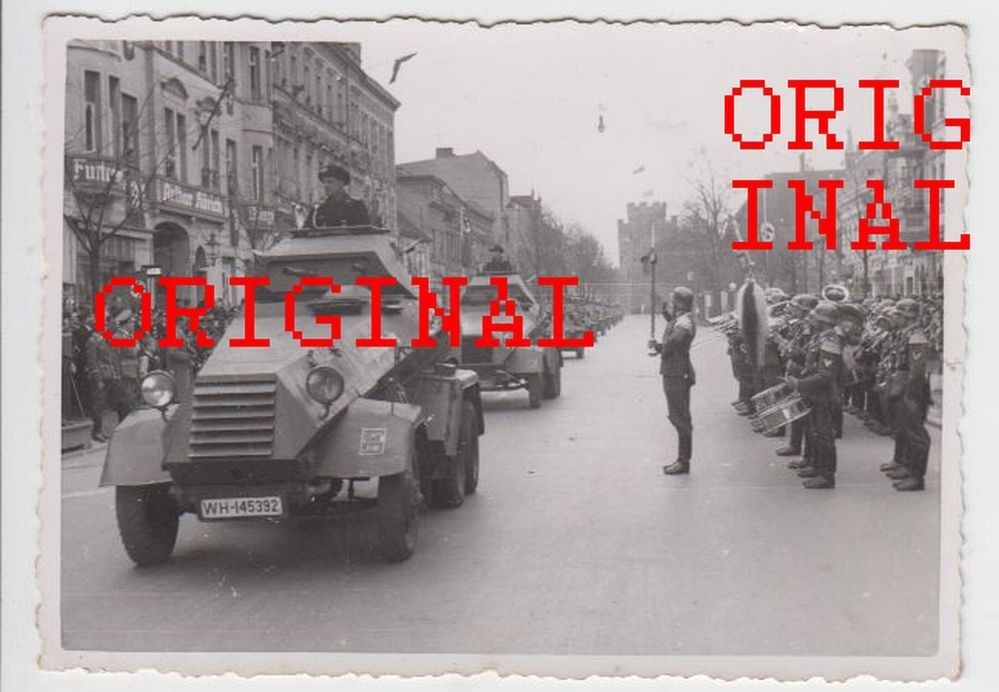 Foto 2wk Panzer Spähpanzer Tschechei Anschluß St