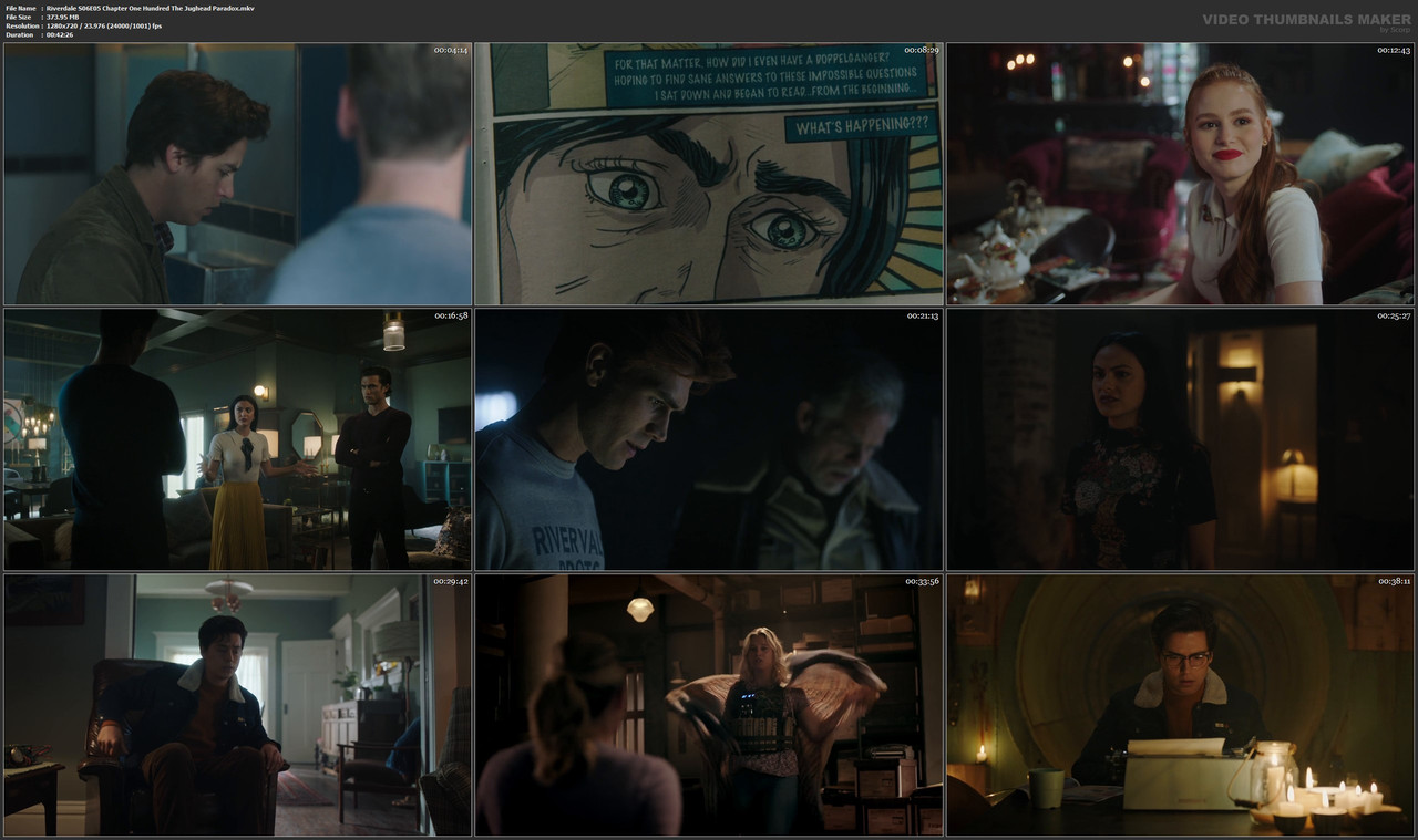 Riverdale S06E05 Chapter One Hundred The Jughead Paradox.mkv