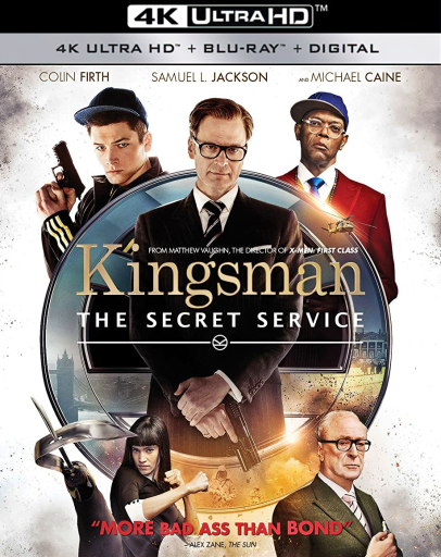 Kingsman: The Secret Service (2014) Solo Audio Latino [AC3 5.1][448 Kb/s][Extraído del Blu-ray 4K]