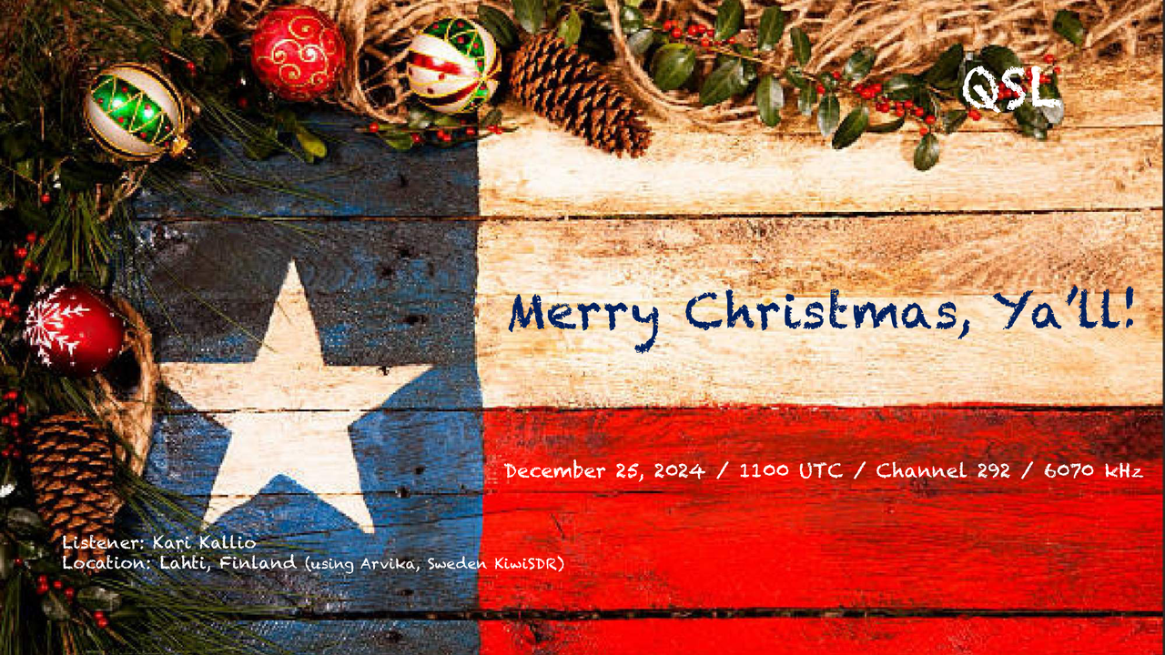 TRSW - 2024 Texas Christmas QSL (6070kHz)_Channel 292 - Kallio (1)