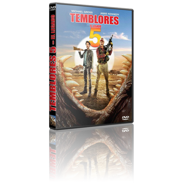 Portada - Temblores 5: El Legado [DVD9Full] [PAL] [Cast/Ing/Fr/Ale/It] [Sub:Varios] [2015] [Terror]