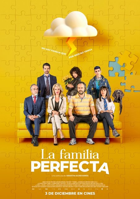 “LA FAMILIA PERFECTA”, PRODUCCIÓN DE ATRESMEDIA Y LAZONA, CAE UN FUERTE 73 % EN LA TAQUILLA EN SU TERCER FIN DE SEMANA EN CINES