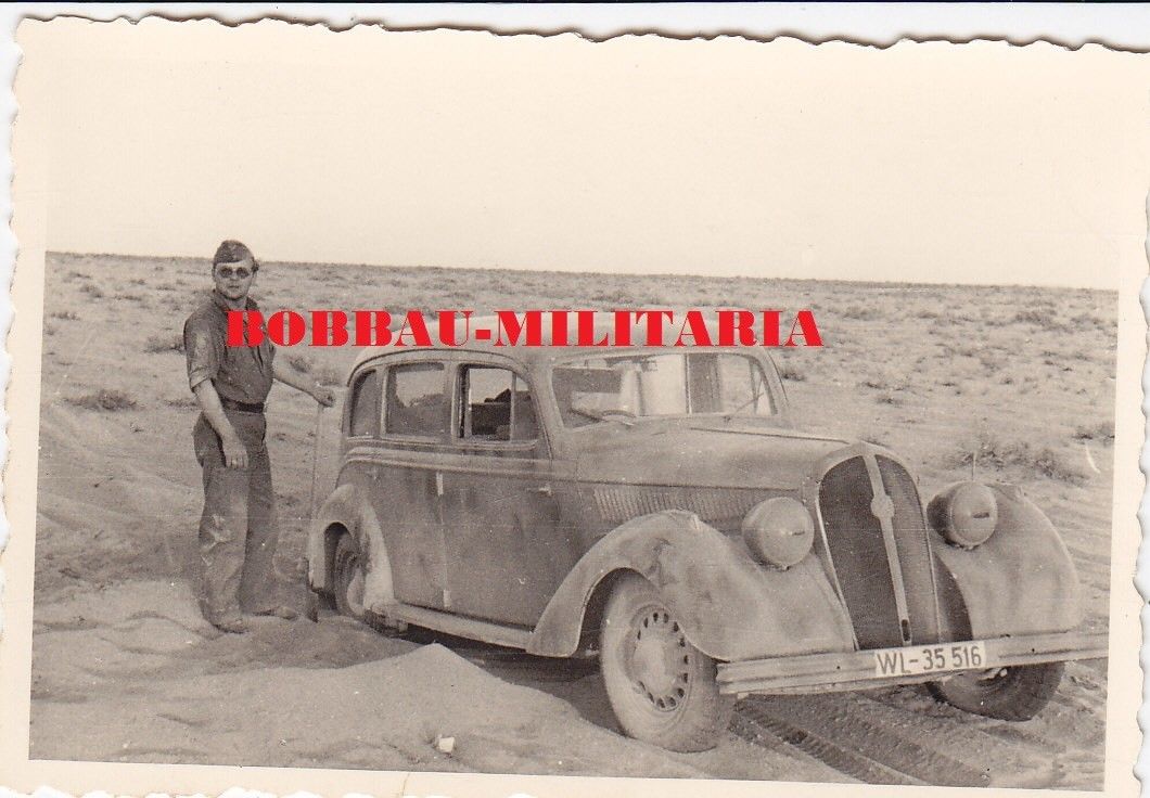 Afrikakorps DAK Beute-PKW England französischer Hotchkiss 686 Re