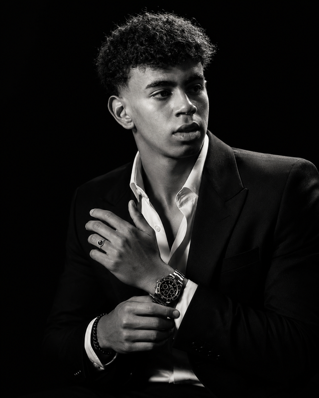 Example result for: Chiaroscuro Cinematic Portrait | Luxury Black & White Photo