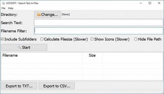 VovSoft Search Text in Files 2.6
