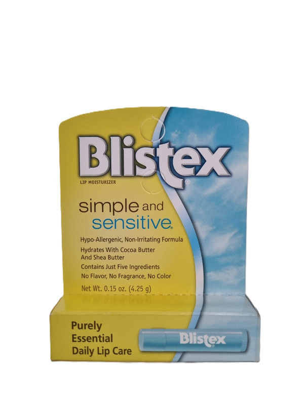 Blistex Simple & Sensitive Lip Moisturizer 4.2G