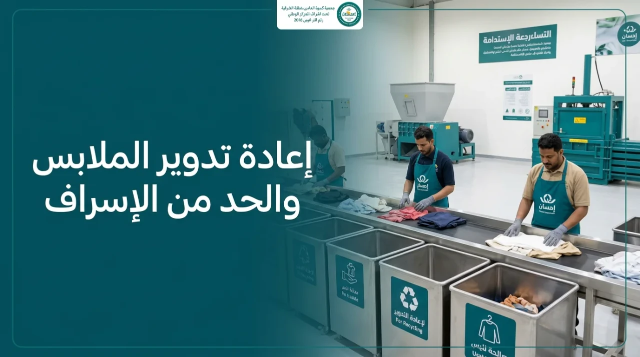 إعادة تدوير الملابس