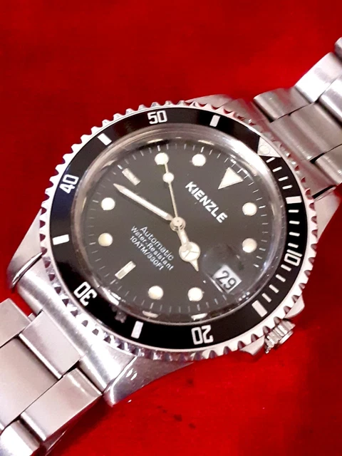 OROLOGIO AUTOMATICO SUB KIENZLE WATER RESISTENT 10ATM 330Ft WATCH
