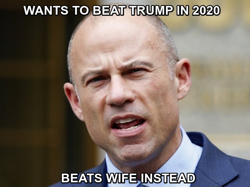 Presidential material! Avenatti