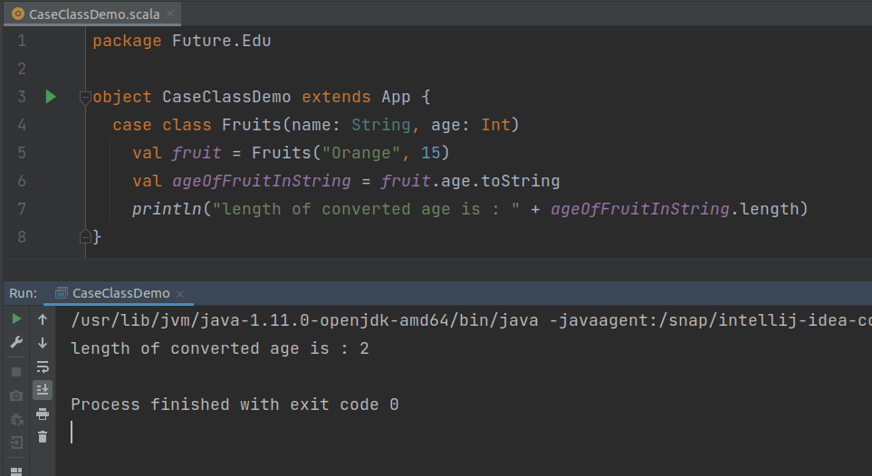 case class Implementation