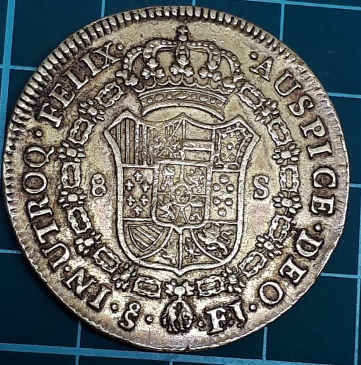8 Escudos de 1809. Fernando VII. Santiago Whats-App-Image-2022-04-19-at-10-48-10-PM