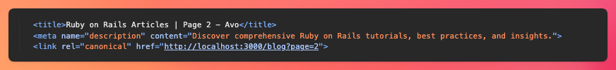 Canonical pagination with page param present