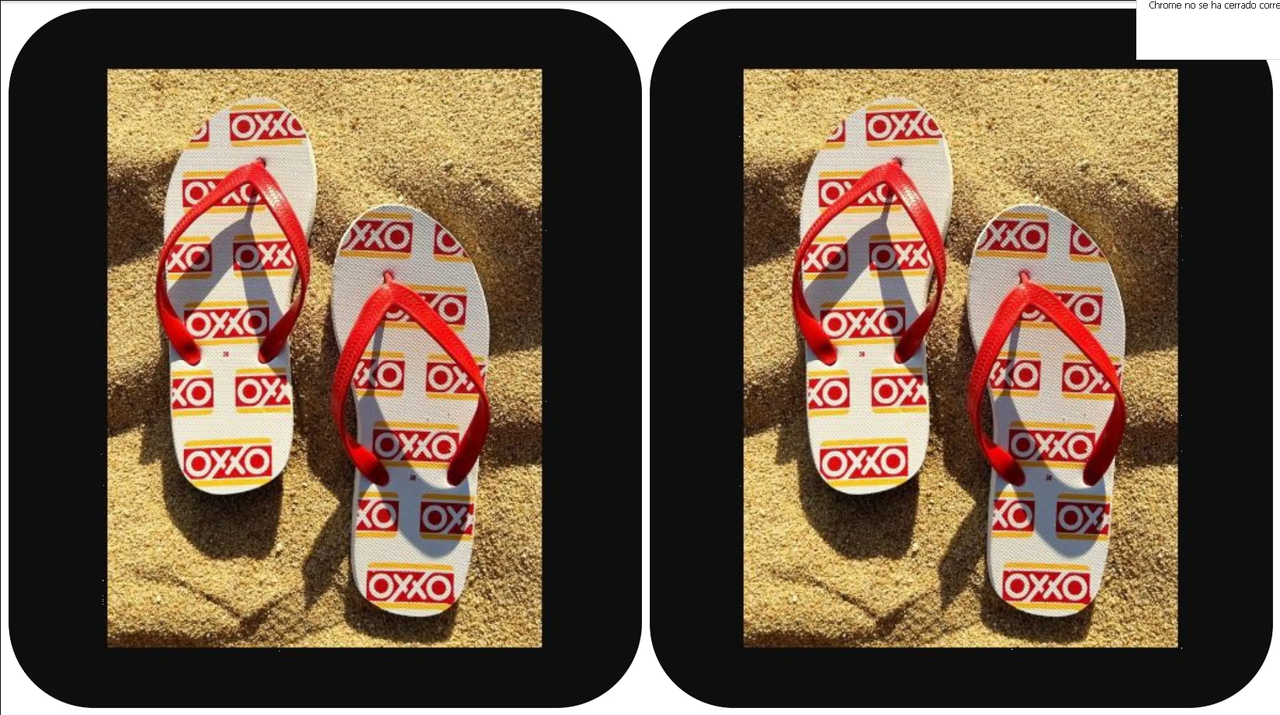 Estas son las chanclas del Oxxo que llegaron a Acapulco y se hacen virales