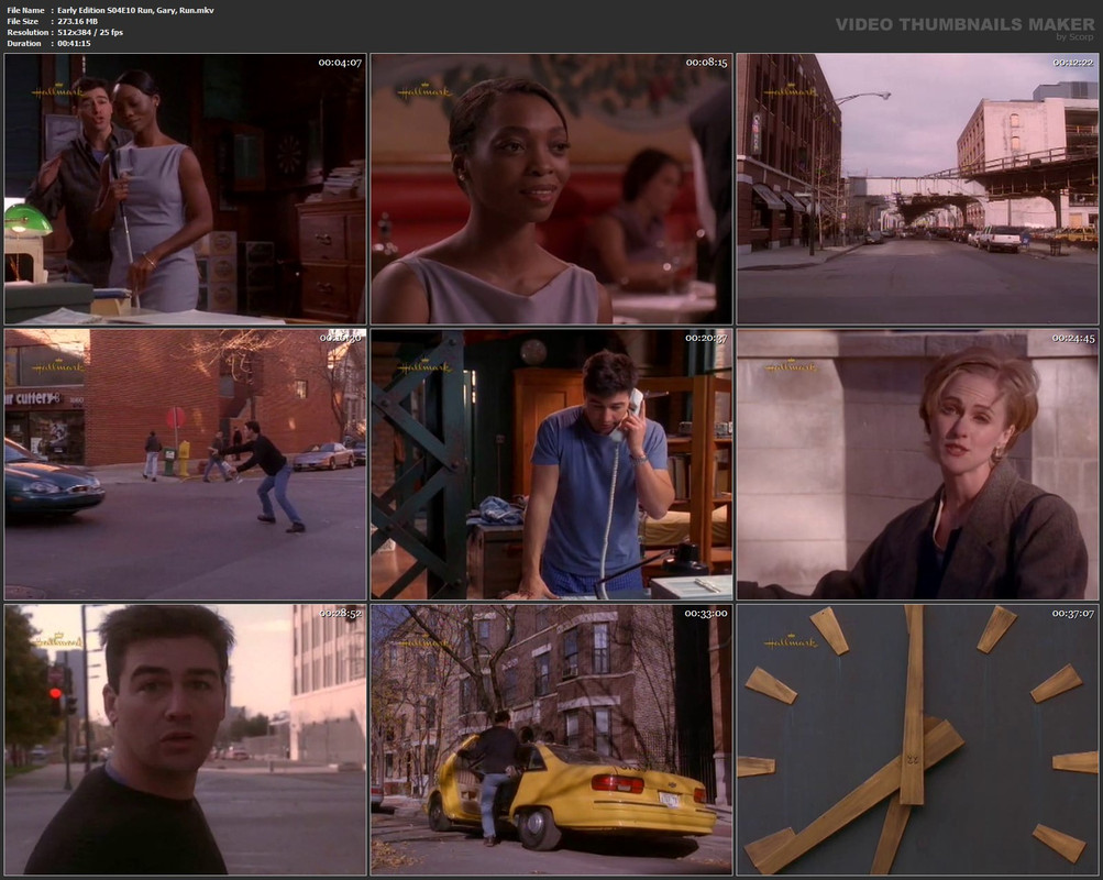 Early Edition S04E10 Run, Gary, Run.mkv