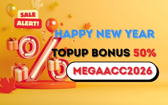 TopUp Bonus 50% 1