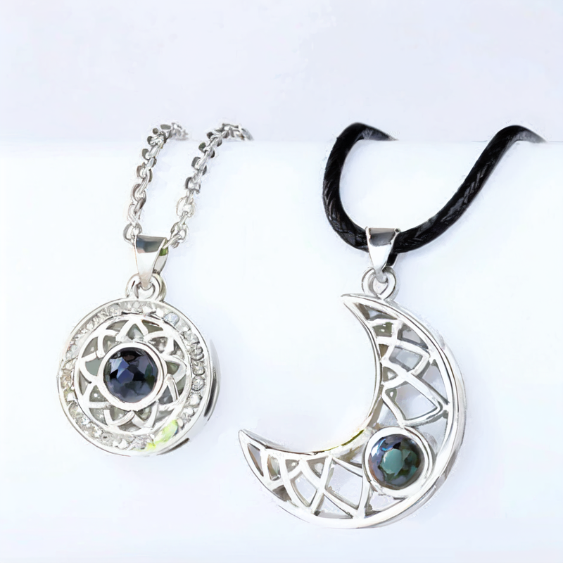 sun and moon necklace