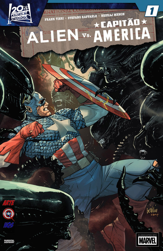 Alien vs Capitão América (2025)