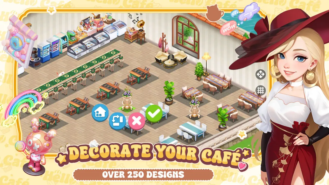 Download Hello Cafe Mod APK